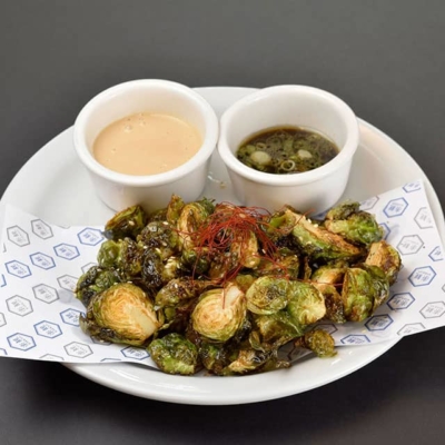 Food image of RAKKAN RAMEN, Hot Brussels Sprouts Salad