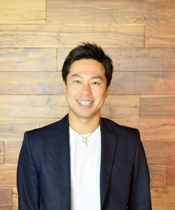 Portrait photo of Mr. Ryohei Ito who is a founder and CEO of RAKKAN USA Inc.
